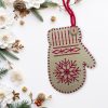 Mitten Natural Red (2)