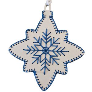 Snowflake Star Embroidery Kit
