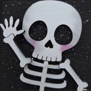 Waving Skeleton